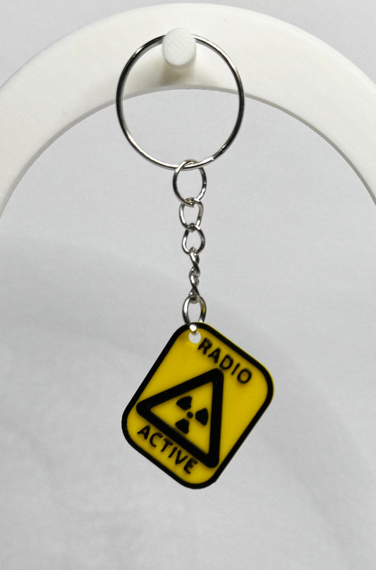 Radio Active Keychain