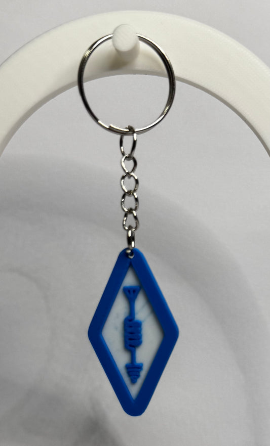 Ham Radio Keychain