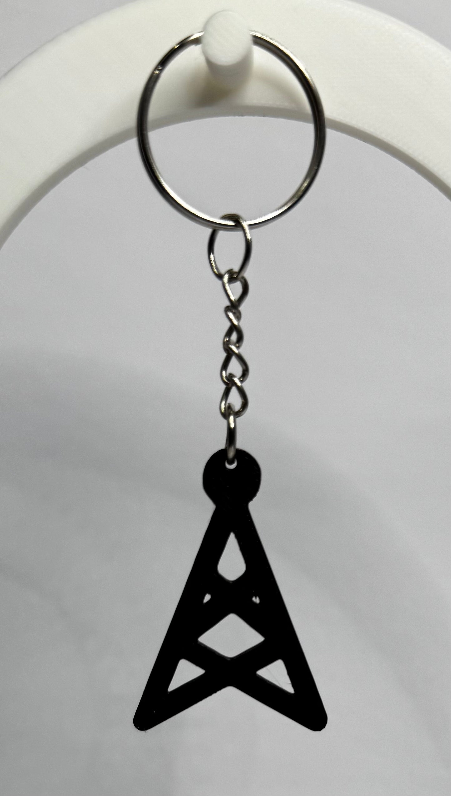 Radio Tower Keychain