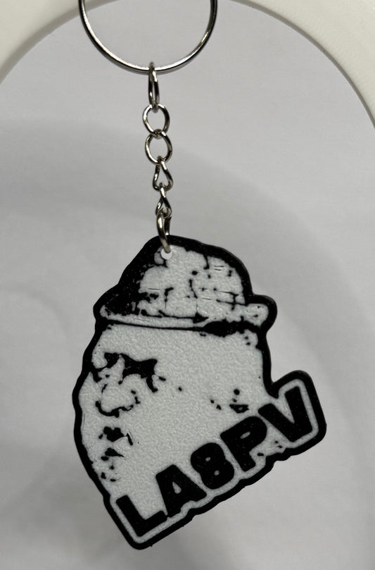 LA8PV Keychain