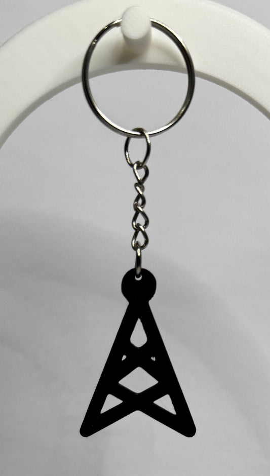 Radio Tower Keychain
