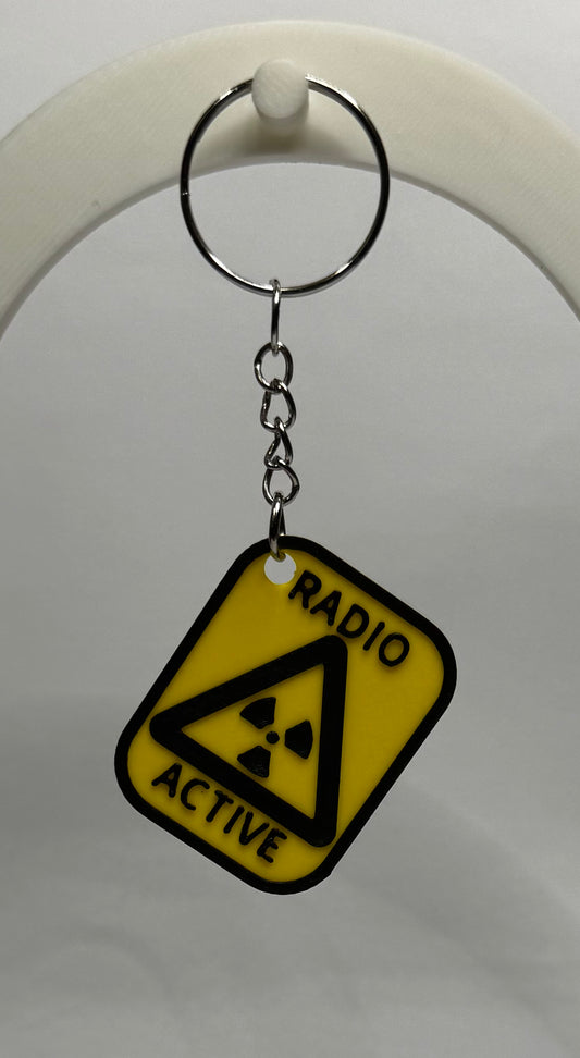 Radio Active Keychain
